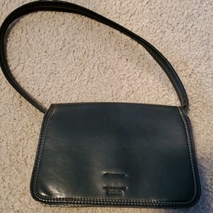 Black Patent Leather Purse